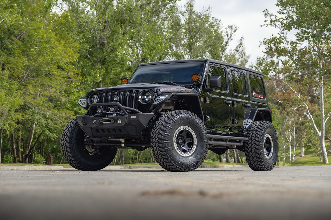 2021 Jeep Wrangler - KMC VI BEADLOCK - Black | Wheel Pros